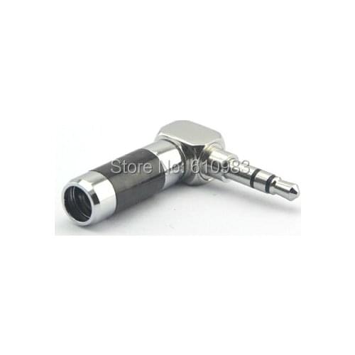 5pcs\lot) DIY Audio Connector For Cable 3.5mm headphone Male 3 pole Speaker Audio cable Connector Adapter