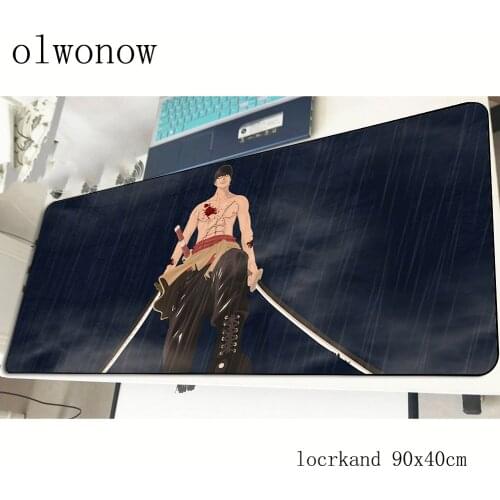 ONE PIECE mousepad 90x40cm cute gaming mouse pad gamer mat Mass pattern game computer desk padmouse keyboard large play mats