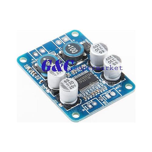 DC 12V-24V TPA3118 BTL 60W Mono Digital Audio Power Amplifier Board Amp Module diy electronics