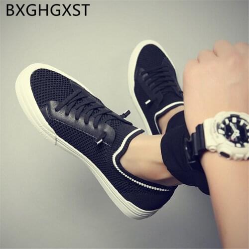 White Shoes Men Sneakers Slip on Summer Shoes Men 2020 Fashion Breathable Sneakers Loafers Men Casual Shoes Zapatillas Hombre