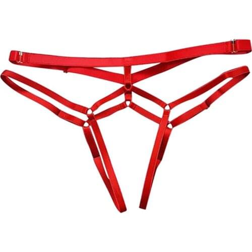 M XL XXXL Full Transparent Panties With Elastic Band Plus Size Crotchless Panties Womens Erotic Thongs See Through Sex Products