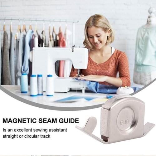 Magnet Seam Guide Domestic&Industrial Sewing Machine Foot For DIY Handmade Craft Sewing Machine Accessories