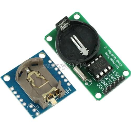 NEW DS1302 real time clock module CR2032 I2C RTC DS1307 AT24C32 Real Time Clock Module For AVR ARM PIC