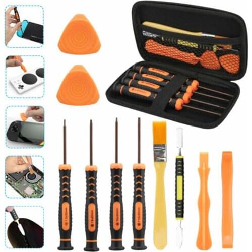 Screwdriver Magnetizer Phone Repair Tool Set 11 in 1 Repair Tools Screwdriver Kit for Xbox One/Xbox 360/PS3/PS4 Controller