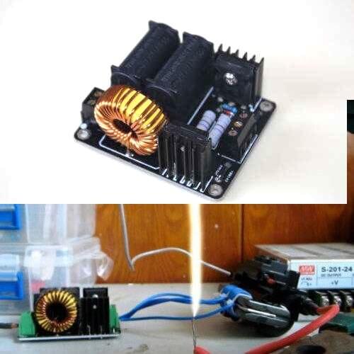 Dc 12V 24V 36V Flyback Driver Board Zero Voltage Switching Inductive Heater Marx generator/Jacobs ladder Heater