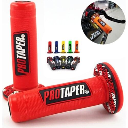 Pro Taper Motorcycle Grips 22mm Protaper Motocross Throttle Handlebar Accessories Handle Bar 7/8" Protector Spare Parts for Moto