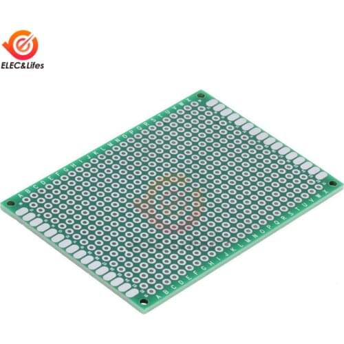 2Pcs 5x7 DIY Universal Electronics Double Side Tinning Prototype Printed Circuit PCB Board Protoboard tin plate 5*7cm
