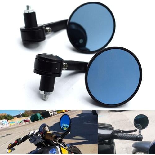 Universal 7/8 22mm "handlebar motorcycle handlebar rearview mirror For Triumph SPEED TRIPLE 675 STREET TRIPLE R DAYTONA 675