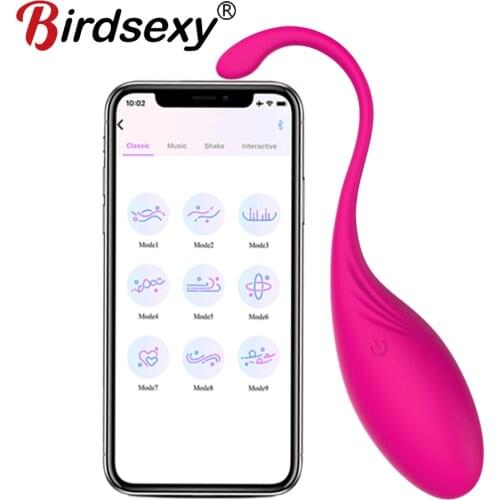 Vagina Eggs Bluetooth Vibrator Wireless Remote APP Vibrator Sex Toys for Women G spot Clitoris Stimulator Kegel Ball Vibrador