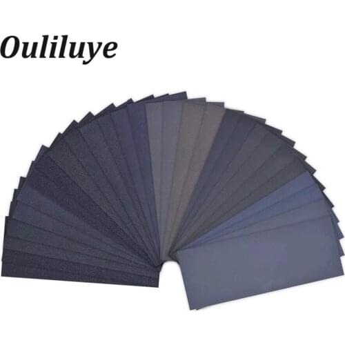 Wet Dry Sand Paper Wood Abrasive Paper Sheets Polishing Sanding Waterproof Sandpaper Grit 1000 2000 3000 emery abrasive paper