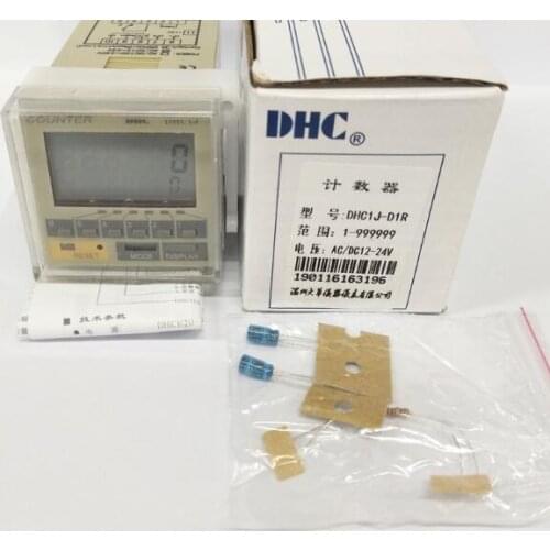 Wenzhou Dahua DHC1J-D1R Counting Meter DC12-24V Smart Reversible Counter LCD Powered Backlight