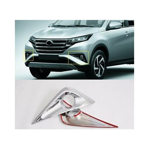 2* Front Tail Fog Light Lamp Trim For Toyota Rush 1.5G / Daihatsu Terios R 18-20