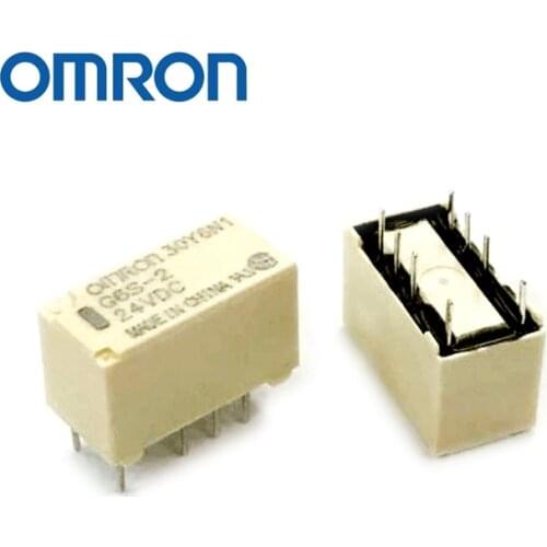 20PCS OMRON relay G6S-2 5VDC 12VDC 24VDC Brand new and original relay