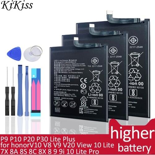 Battery For Huawei honor 7X 8A 8S 8C 8X 8 9 9i 10 Lite Pro/P9 P10 P20 P30 Lite Plus/View 10 Honor V10 V8 V9 V20 Lite Battery