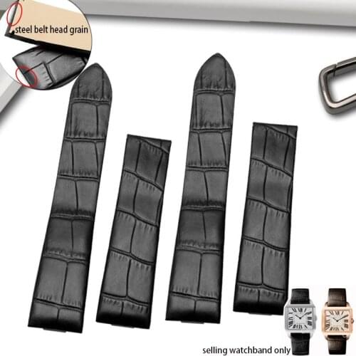 18mm 21mm for Dumont series 750 special watch chain mens watch womens watch with steel band head grain