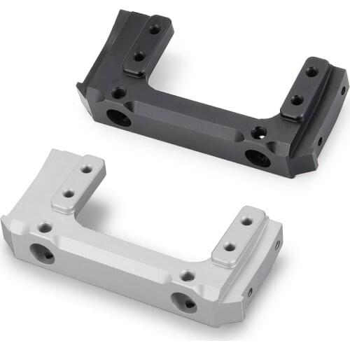 Alloy Servo Relocation Front Bumper Mount For 1/10 RC Car Axial SCX10 II 90046/47