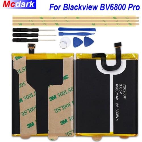 Аккумуляторы для телефонов Blackview BV6800 Pro Mcdark China At AliExpress