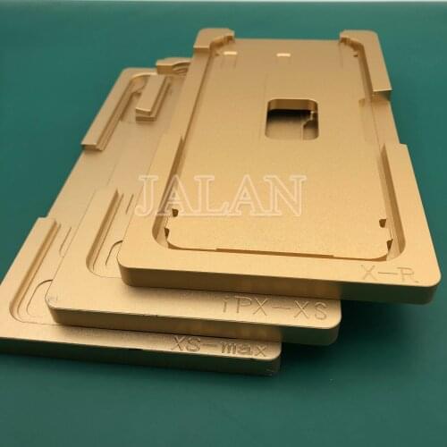 JALAN Location mold for iPhone X/XS MAX/XR 5.8//6.1/6.5inch lcd touch screen glass OCA digitizer position mold laminating