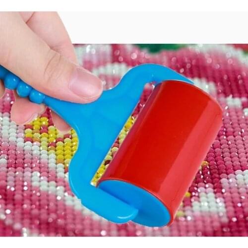Multifunction 5D DIY Diamond Painting Tool Roller Brush Rubber Diamond Painting Brushing Craft Art Drawing Tools Rolled Diamond