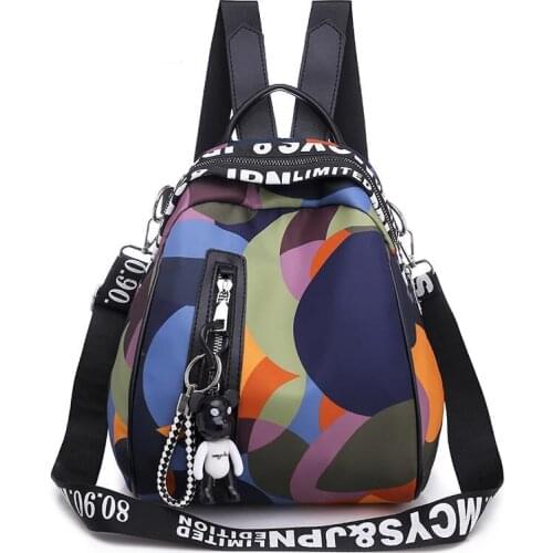 New Multifunction Backpack Women Waterproof Oxford Bagpack Female Anti Theft Backpack Schoolbag for Girls 2021 Sac A Dos mochila