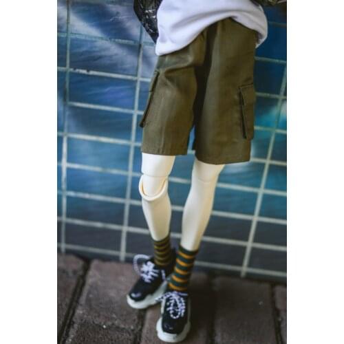 BJD doll clothes is suitable for 1/3 1/4 size MSD fashion versatile summer overalls pants 5 pants doll accessories