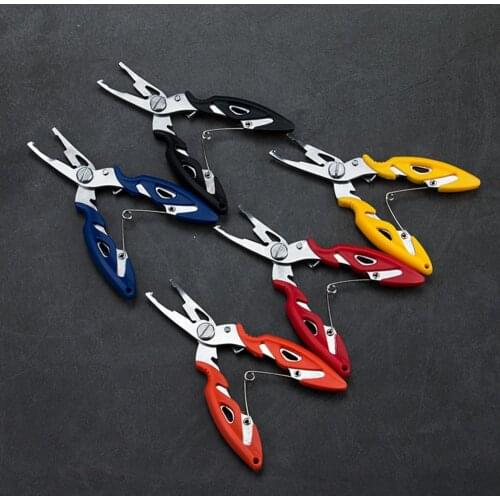 Pliers Stainless Steel Curved Mouth Small Pliers Multi-purpose Fishing Pliers Pick Hook Pliers