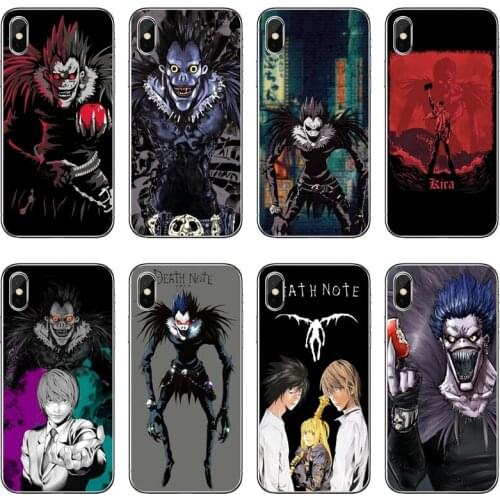 Death Note Ryuk kira Silicone Phone Case For Huawei P30 P20 Pro P10 P9 P8 Lite Y5 Y6 Y7 Y9 Prime P Smart Plus 2018 2019