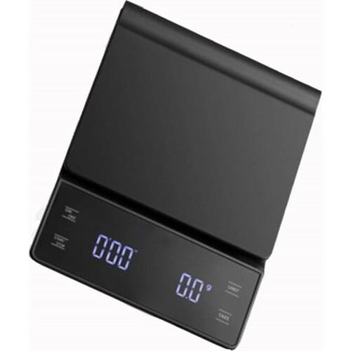 Smart Digital Coffee Scale with Timer Electronic Kitchen Food Scale Drip Coffee Pot Scale Household Kitchen Scales 3KG/0.1g