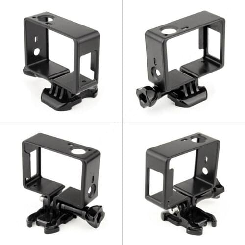 For GoPro Hero 4 3+ 3 Protective Border Frame Case Camcorder Housing Case For Go Pro Hero4 3+ 3 Action Camera Accessories