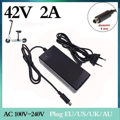 1 pc best price 42 V 2A electric Skatebaord adapter Scooter charger for Xiaomi Mijia M365 Scooter Electric bicycle accessories U