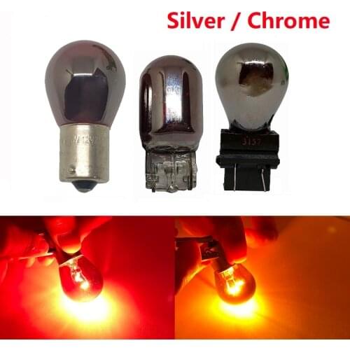 1pcs S25 1156 P21W BA15S BAZ15D BAY15D BAU15S PY21W T20 WY21W 7440 7443 W21W 1157 Halogen lamp Bulbs For Turn Signal Light 12V
