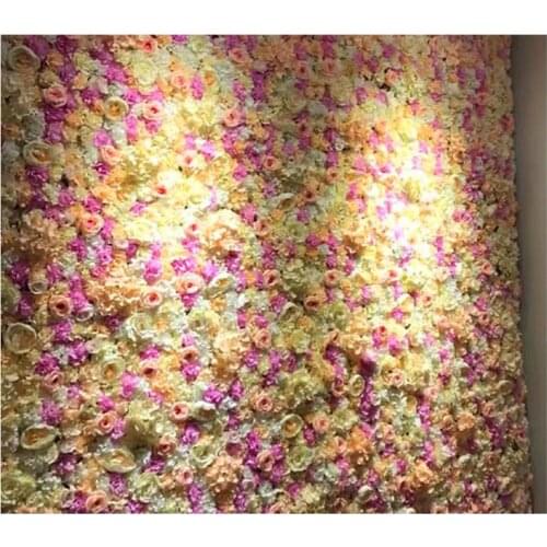 2019 New Wedding Flower Wall with Stand Colorful Frame For Party Decoration Supplies customer