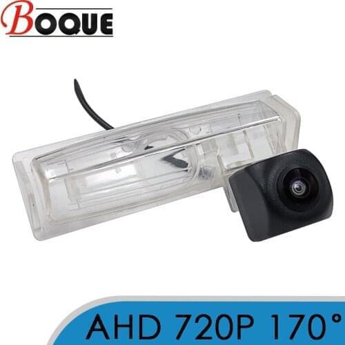 BOQUE 170 Degree 1280x720P HD AHD Car Vehicle Rear View Reverse Camera For Toyota Sienna Ractis Aurion Camry XV30 Daihatsu Altis