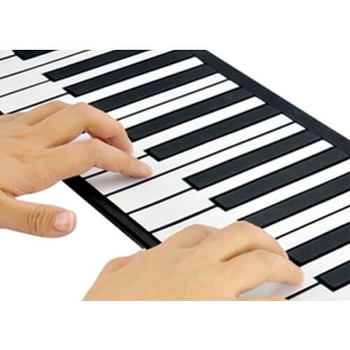 Childrens kids Musical toys piano Practice Player 49 Keypad Portable Folding Soft kids early Beginner Instrument With Speaker