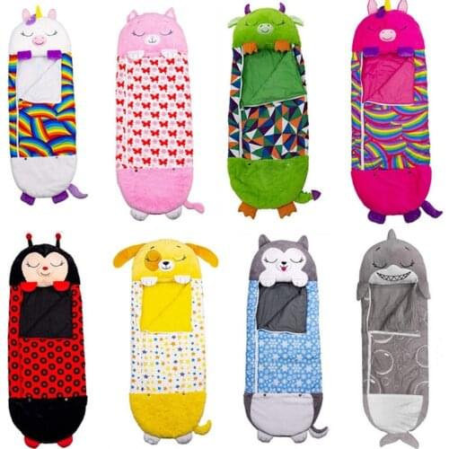 Childrens cartoon warm sleeping bag