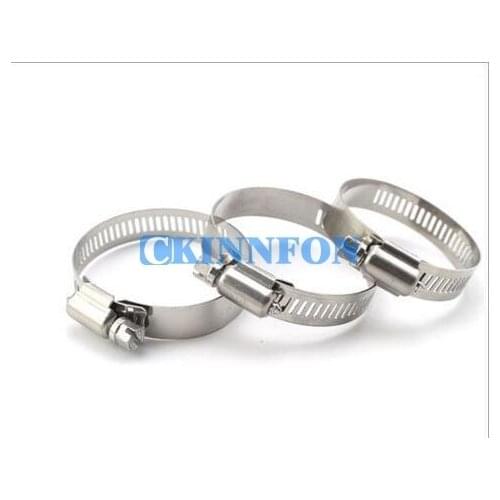 DHL 5000PCS Adjustable Stainless Steel Hose Pipe Clamps Clip Worm Drive Fastener Clamp