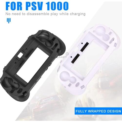 For Sony PS VITA 1000 Gamepad Controller Joystick Shell Case Replacement Hand Grip Joypad Stand with L2 R2 Trigger Buttons
