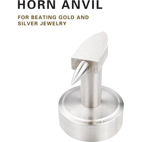 Double Horn Anvil with Round Base Jewelry Making tools