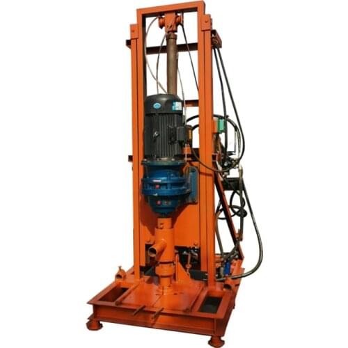 120 Meters Electric Hydraulic Folding Drilling Rig Electric Lifting Water Well Drilling Machine With 40m Drill Rod
