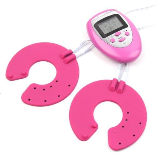 Electronic Pulse Breast Chest Massage Increase Muscle Stimulation Breast Chest Tight Breast Enlargement Massager Relieve Pain