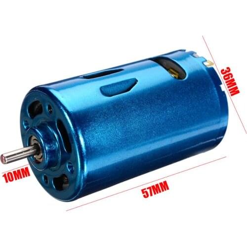 1pc DC High Speed Motor 12V 24V 30000RPM Large Torque Motor RS-550 Motor Low Noise Motors For RC Car Boat Model