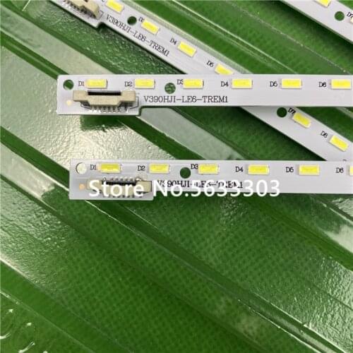 New 5 PCS/lot 48LED 490mm LED backlight strip for 39inch V390HJ1-LE6-TREM1 V390HJ1-LE6-TREW1 C420E06E01A L390H101EA-C002