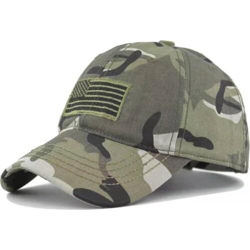 New Camouflage USA Flag Baseball Caps For Men Women Cotton Snapback Hats Unisex America Embroidery Hip Hop Caps Gorras Casquette