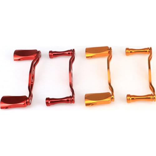 Carbon Fiber Carbon Fiber Fishing Reel Handle Baitcasti Baitcasting Trolling Reel Rocker Left Right Fishing Reel Crank Accessory