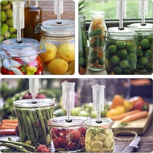 MLGB Mason Jar Grommet Carboy Jug Bottle Bucket 6 Drilled Silicone Stopper Home Brewing Preservation Airlock