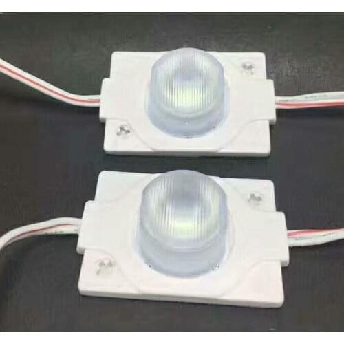 LED Module 1.5W 3030 LED CHIP IP65 Waterproof injection lens Super Bright Sign Advertising Backlight DC12V