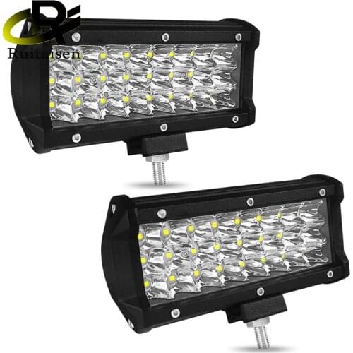 Ruitaisen 7 Inch 72W Led Work Light Led Light For Motorcycle Tractor Boat Off Road 4wd 4x4 Truck Suv Atv Suvs Light