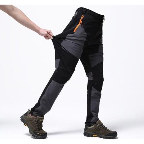 TWTOPSE Men Elastic Water Resistant Hunting Pants Breathable Durable Sports Hiking Camping Cycling Bike Bicycle Pant Trousers