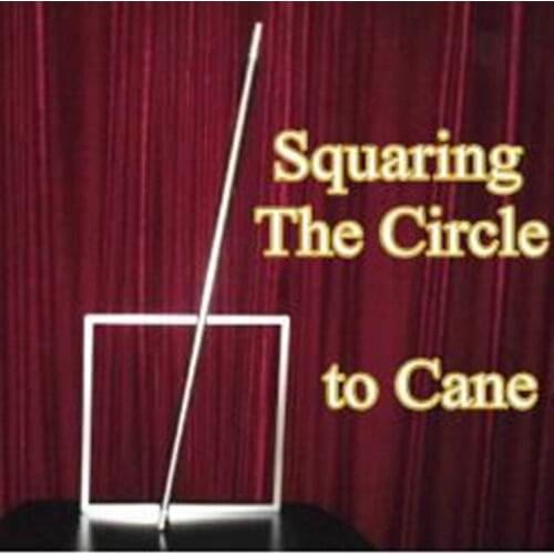 Squaring The Circle To Cane - Magic Trick,Stage Magia,Classic,Fun,Party Magic,Close Up,Illusions,Magie Props,Toys
