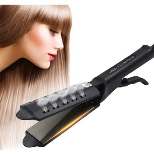 Hair Straightener Four-speed Temperature Control Ceramic Tourmaline Ionic Flat Iron Curling Iron Hair Curler For Women Hair Iron